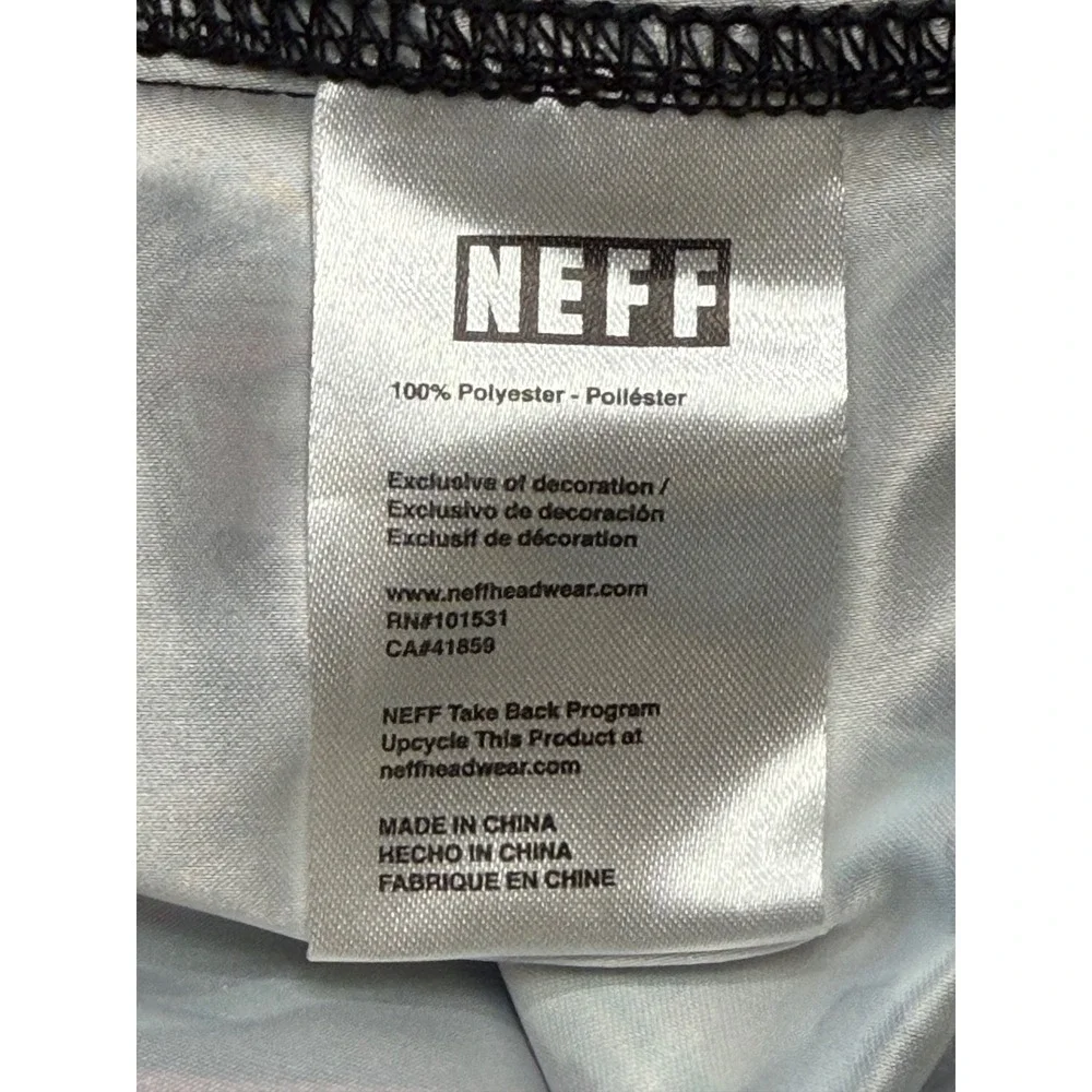 Neff‎ Tropical Cockatoo Board Shorts Black Teal Medium Swim Trunks Retro Surf